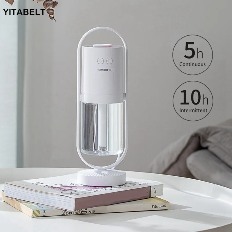 

200Ml Magic Humidifier USB Office Desk Top Spray Aromatherapy Diffuser with Rotating Projector Light for home Diffuser