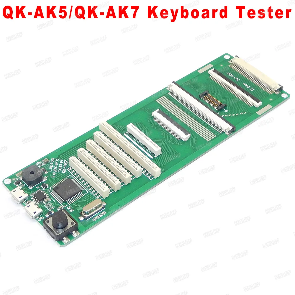 

2Pcs QK-AK5 Laptop Keyboard Tester Testing Device Machine Tool Test Card USB Interface 100% Working W/Cable