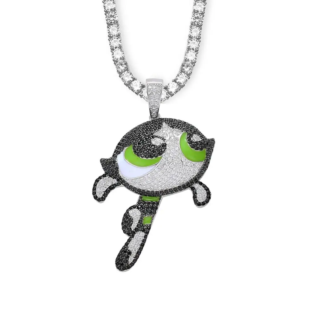 Новинка ювелирные изделия в стиле хип-хоп летающая женщина-полицейский