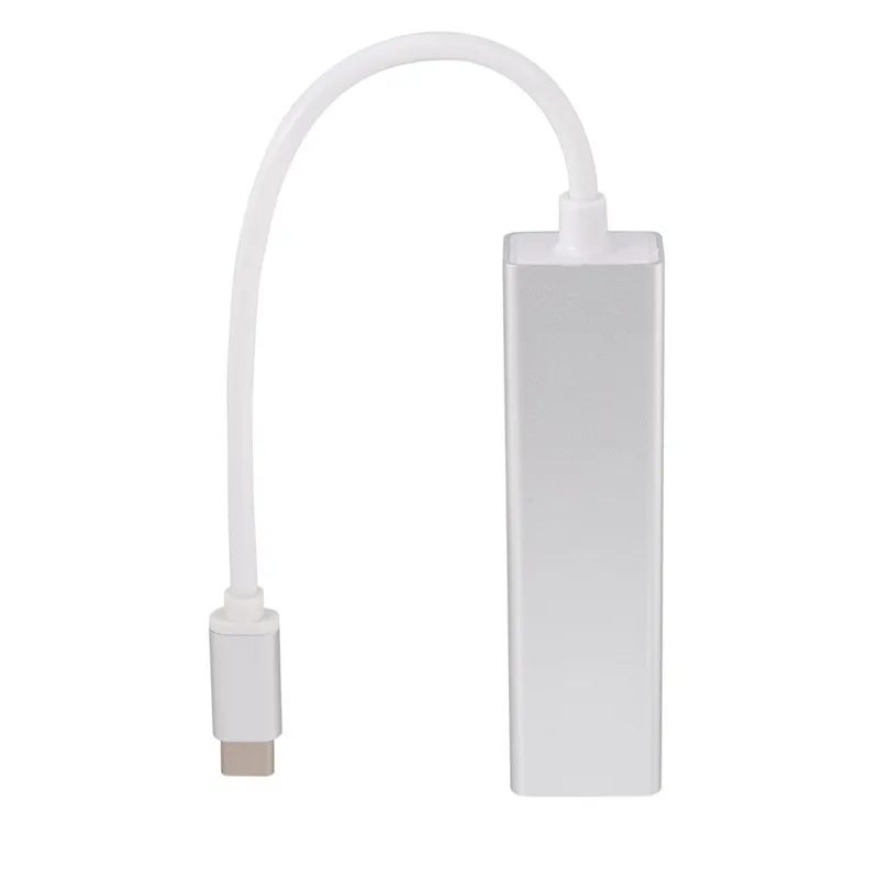 CARPRIE Powered Type-C USB2.0 HUB 4 порта Высокоскоростной тонкий компактный расширительный
