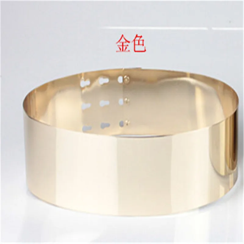 1 шт. / Лот металлическое зеркало 7 см широкий пояс корсет женские модельные ремни