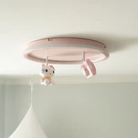 camera creative simple childrens room ceiling lamp led cartoon lamp round nordic boys and girls bedroom lamp
