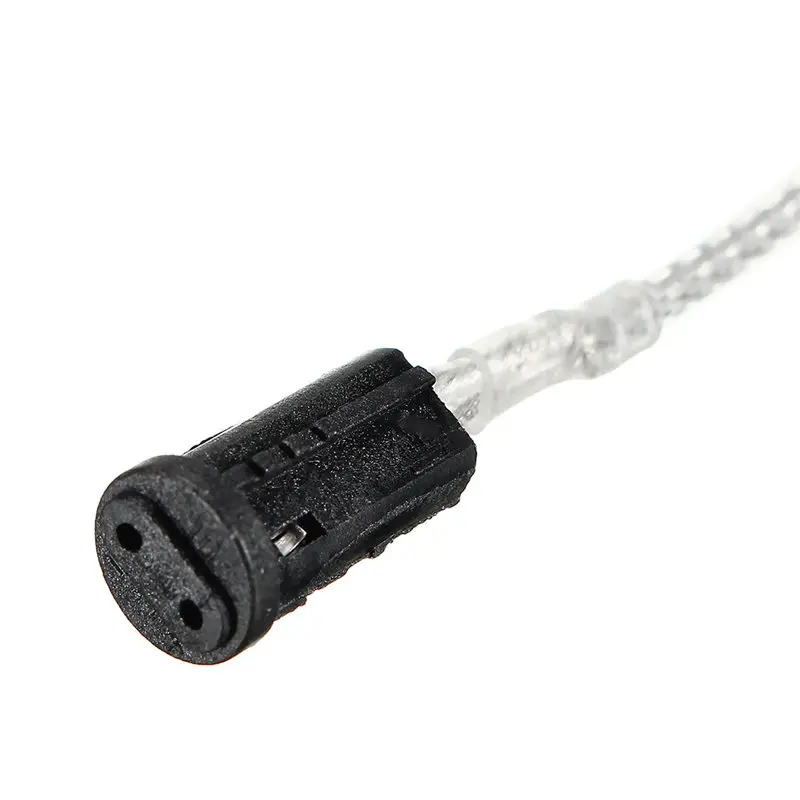 Plastic socket Lamp Base Lamp Socket G4 Light Holder Connector 50/100/200cm Ceramic / Plastic LED Halogen Bulb Lighting Accessories PVC 12V - Цвет: Plastic socket