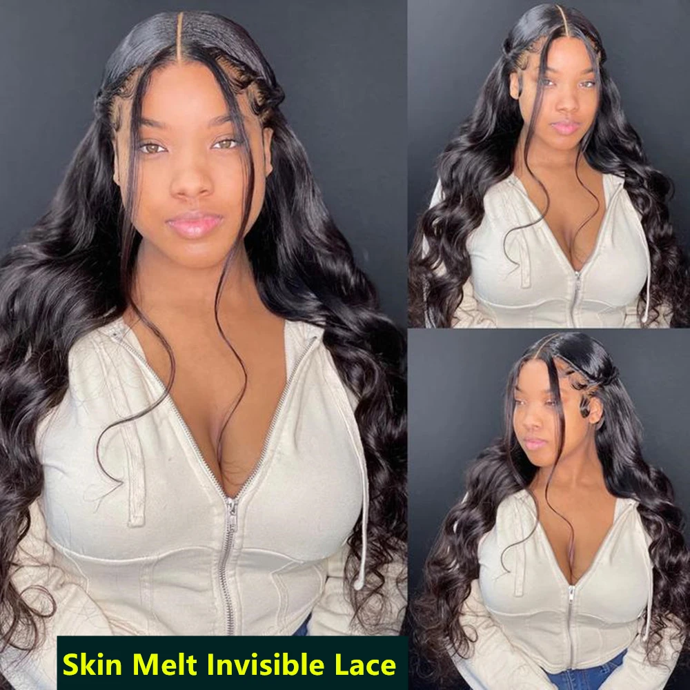 HD Transparent Body Wave Lace Front Human Hair Wigs For Black Women Raw Indian 13x4 13x6 4x4 5x5 Frontal Closure Wig |