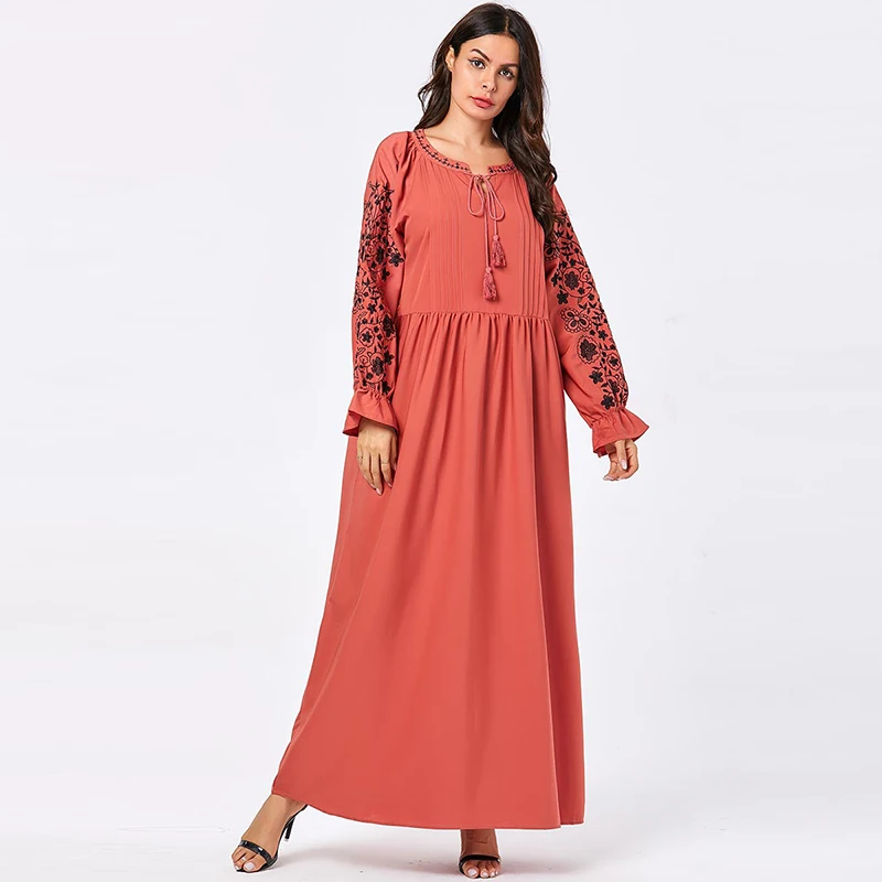 Дубай абайя размера плюс турецкий хиджаб мусульманское платье кафтан Caftan Marocain