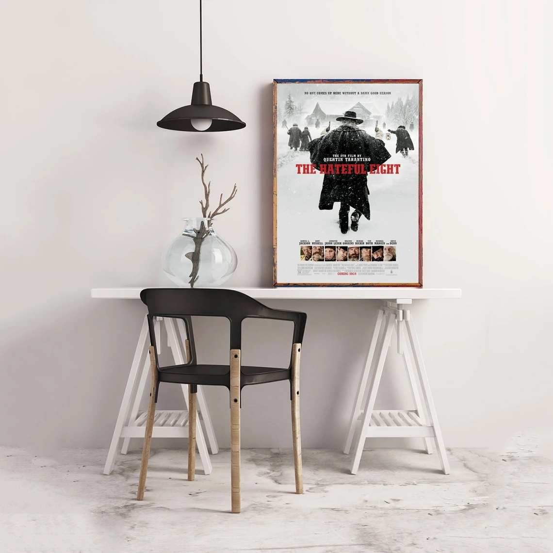 

The Hateful Eight фильм плакат классический популярный Холст плакат настенная живопись Домашний Декор (без рамки)