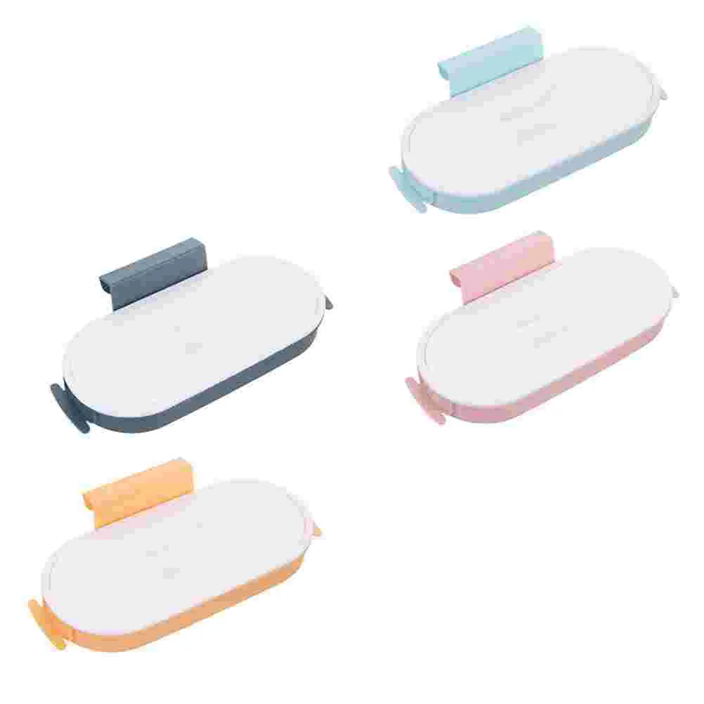 

4pcs Kitchen Cabinet Garbage Bag Racks Kitchen Garbage Collecting Bag Racks