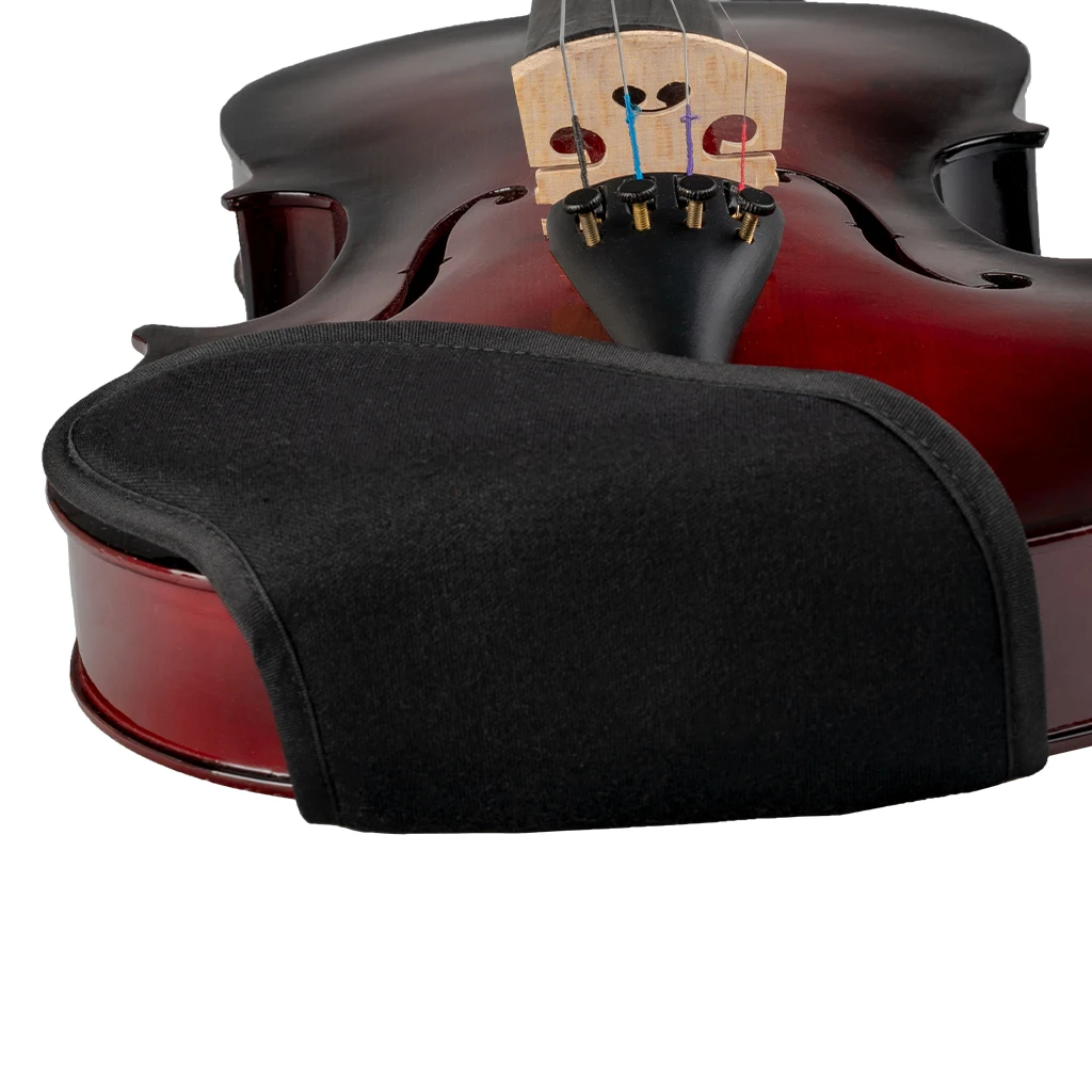 Защитная накладка для подбородка скрипки мягкая хлопковая Накладка 1/10 1/8 1/4 1/2 3/4