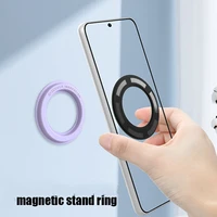 magnetic ring mobile phone holder mount for iphone13 mobile phone magnetic vertical ring magnetic ring phone accessories