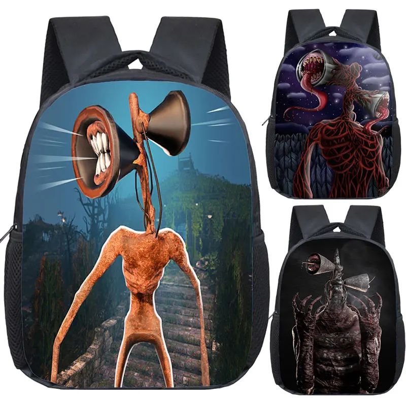 Новые рюкзаки с головой сирены детский школьный ранец для детского сада Детский