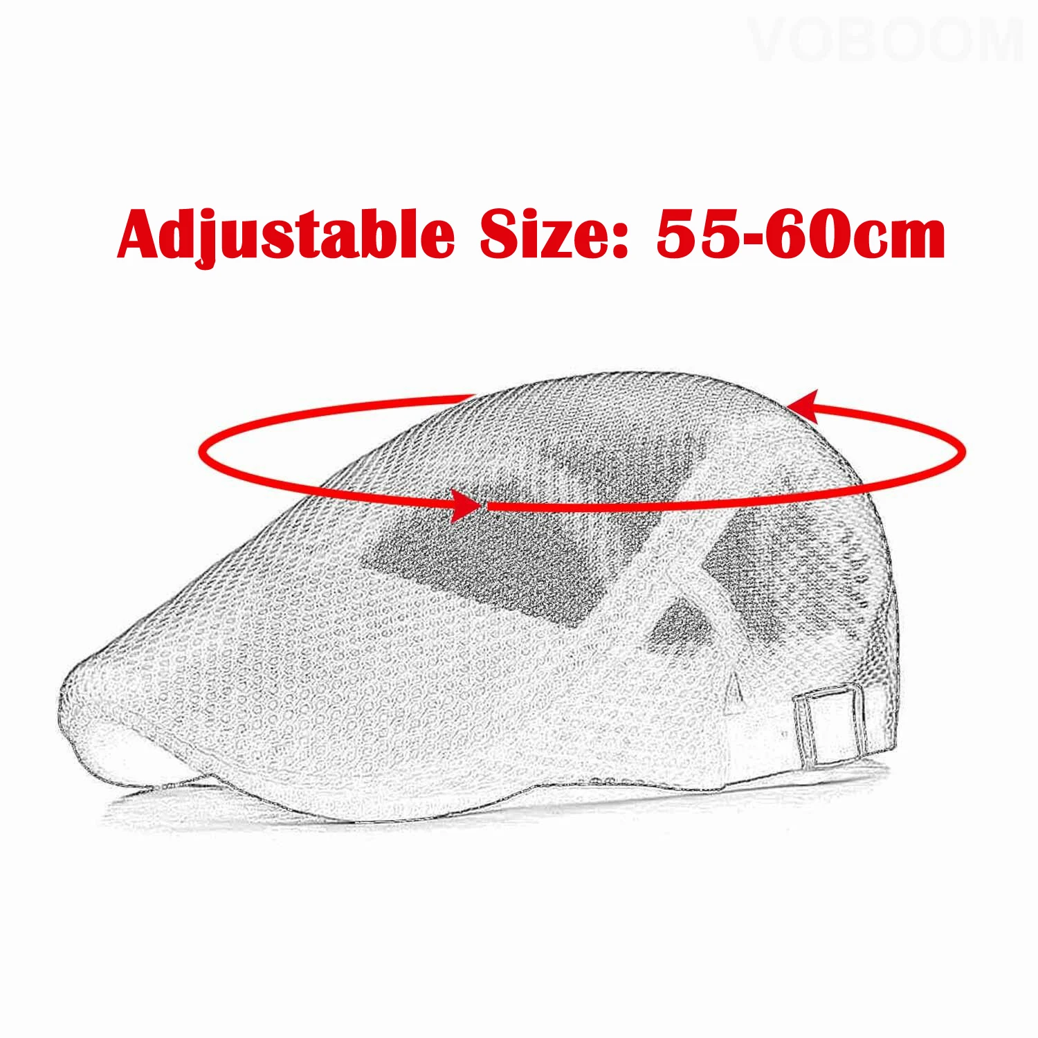 Кепка в клетку унисекс хлопковый берет с лицевым покрытием и сетчатым верхом для