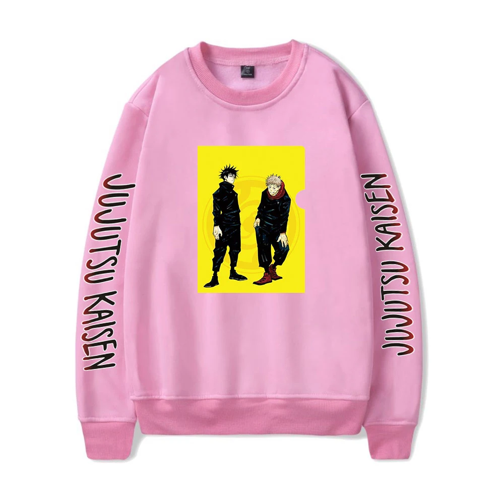 

Jujutsu Kaisen Crewneck Sweatshirts Women Men Long Sleeve Anime Sweatshirts Hot Sale Casual Streetwear Clothes