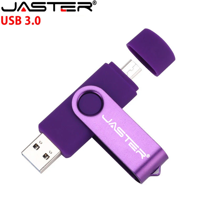 Флэш-накопитель JASTER USB 3 0 OTG для смартфона/планшета/ПК 8 ГБ 16 32 64 Гб 128