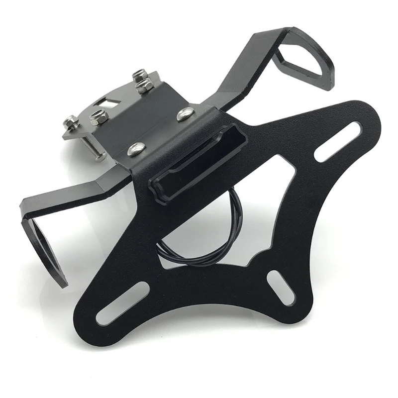 

Motorcycle Rear License Plate Mount Holder with LED Light for KAWASAKI ZX-10R B36B