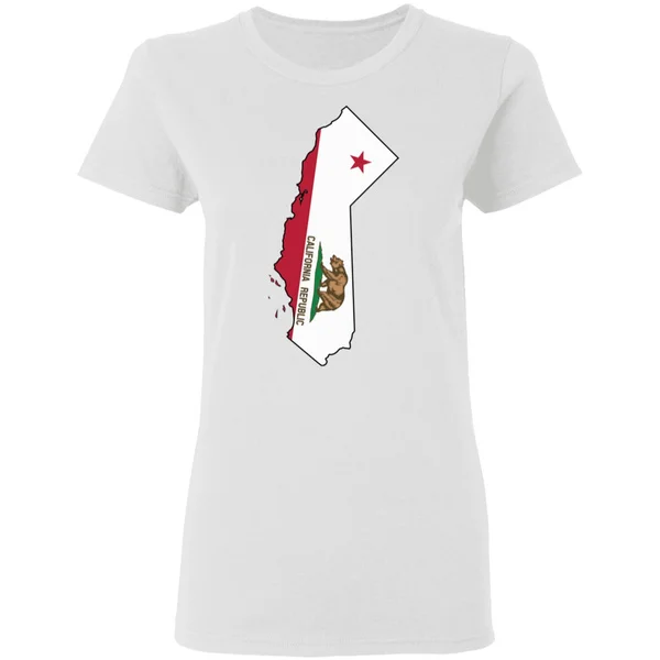 

California State Flag Ladies T-Shirt