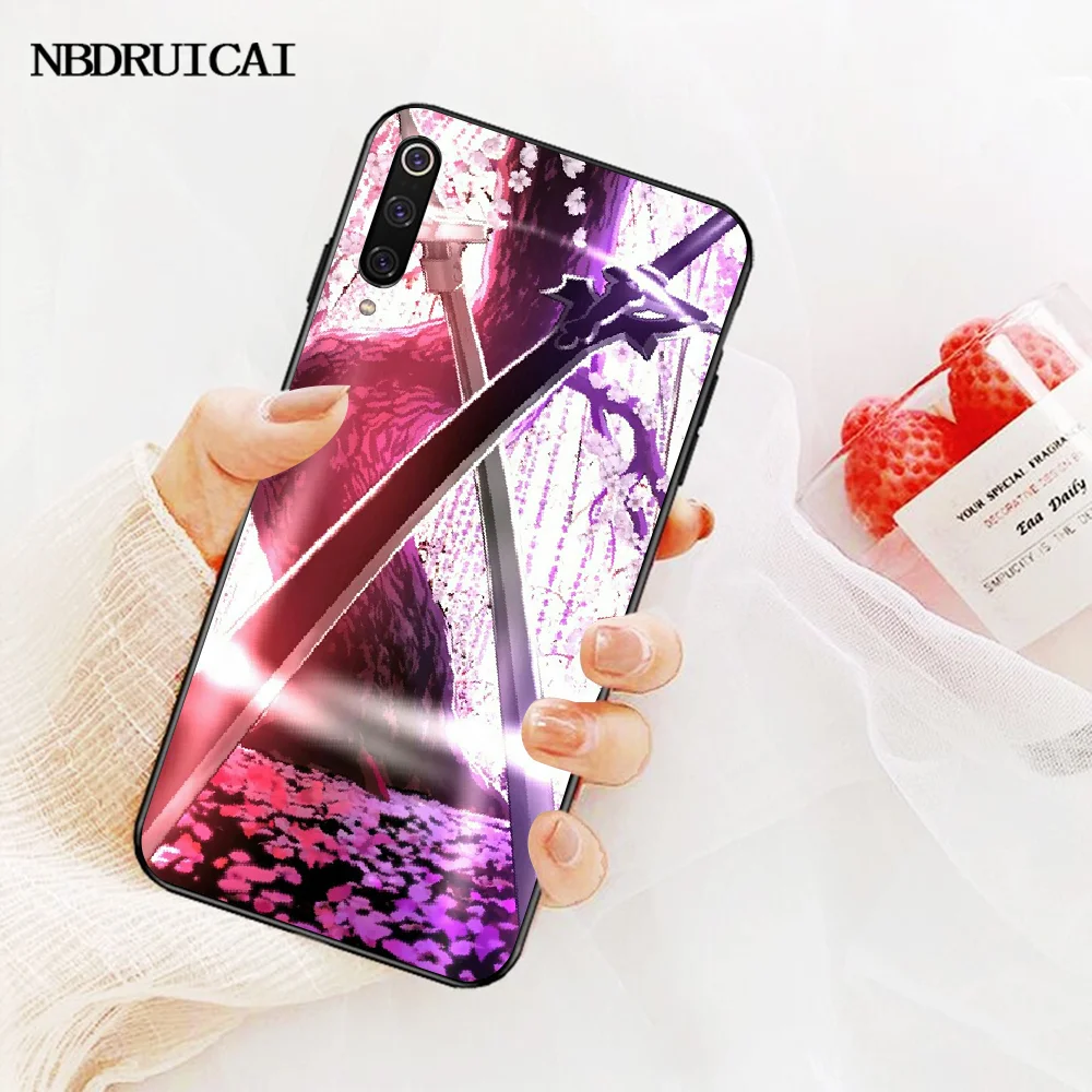 NBDRUICAI Sword Art Online kiito and asuna уникальный дизайн чехол для телефона Redmi Note 8 8A 7 6 6A 5 5A 4 4X 4A