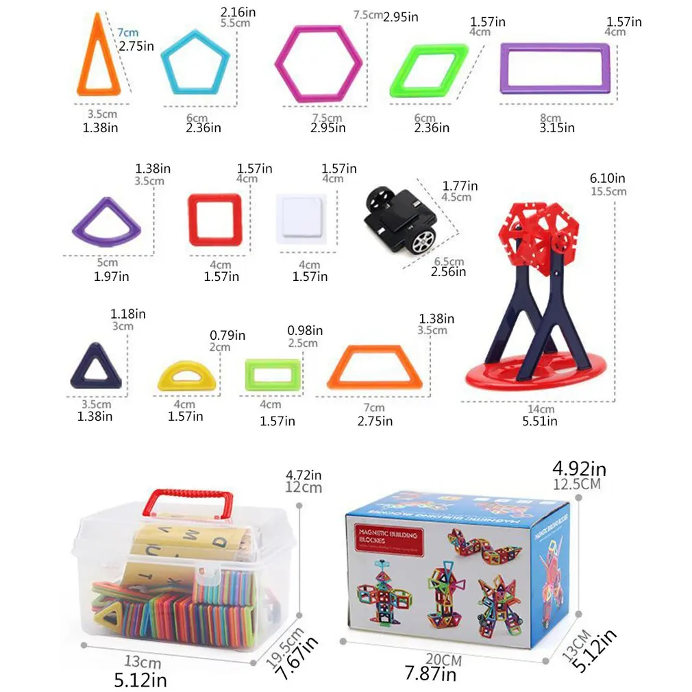 

Magnetic Blocks Toys Designer Constructor Toys For Boys Girls Magnetic Building Blocks Magnet Montessori Toys For Children