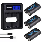 Набор аккумуляторов, 3 шт., зарядное устройство USB с ЖК-экраном в комплекте, для беспроводных геймпадов Xbox One, Xbox One S, Xbox One X, Xbox One Elite