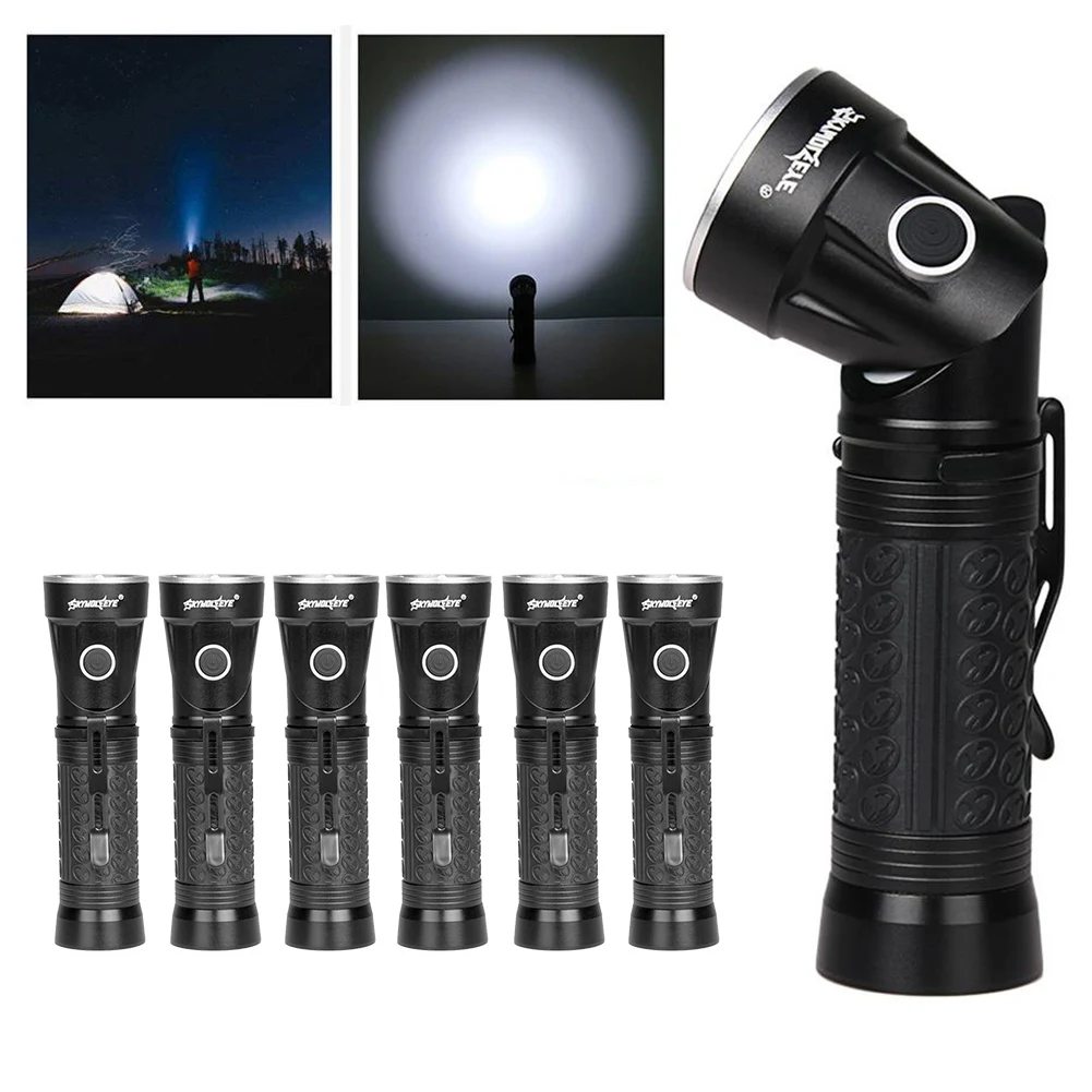 Небольшой Перезаряжаемые светодиодный яркий свет сигнальная лампа фонарь с