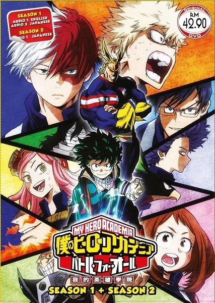 

Japan Anime My Hero Academia Season Tin Sign