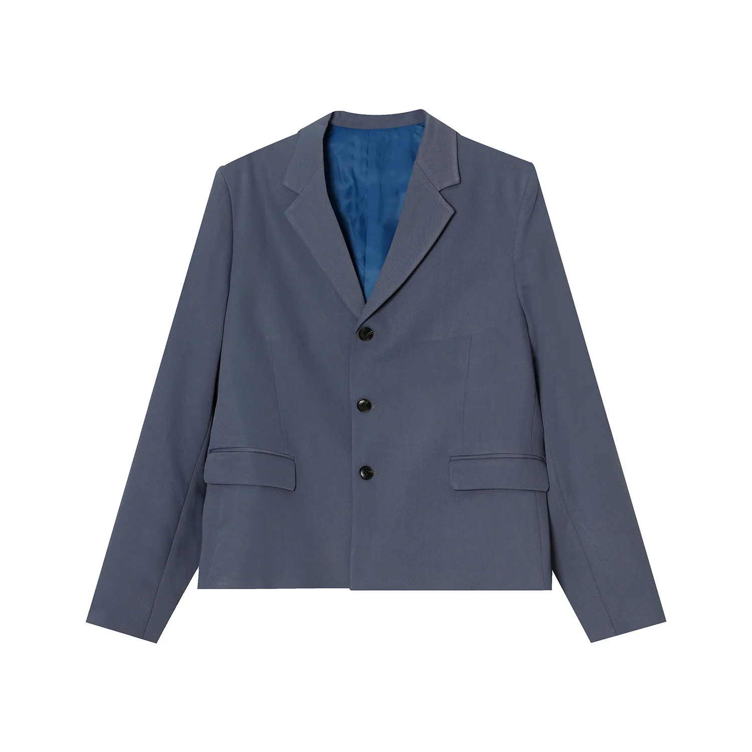 

Solid Color Single Breasted Short Suit Blazers Jacket for Men Vintage Casual Suit Coat Male Japan Korea Style Suit Outerwear