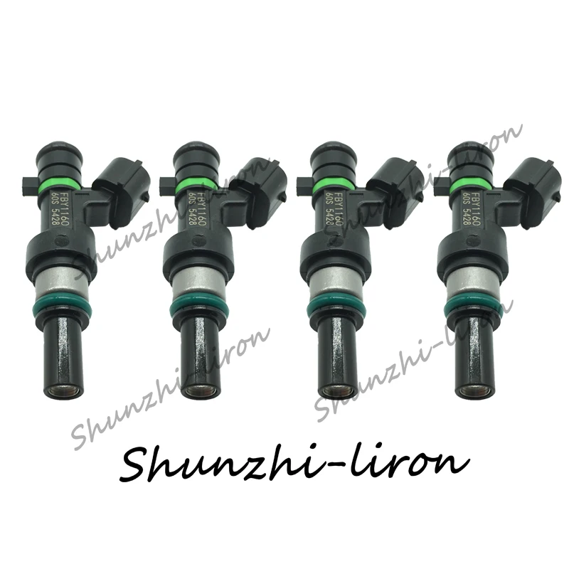 4 шт. Топливная форсунка для Nissan Tiida 1 6 NV200 HR16 Sylphy Citroen Triumph OEM 16600-ED000 16600ED000 FYB1160 |