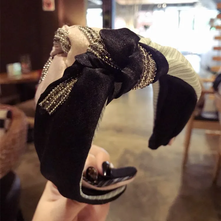 Корейские высококачественные складные ленты жемчужные ретро аксессуары для