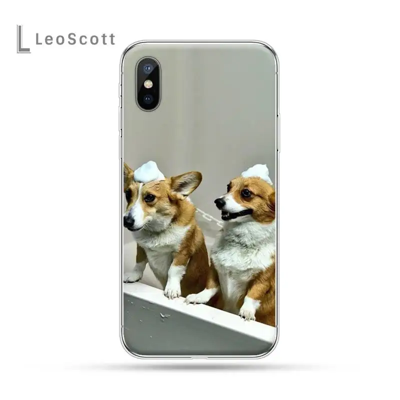 

Corgi animal lovely high quality funny Phone Case For iphone 12 5 5s 5c se 6 6s 7 8 plus x xs xr 11 pro max