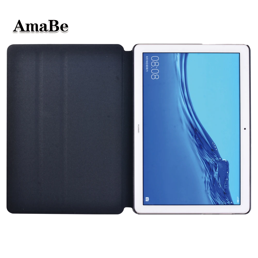 

Устойчивый к падению Твердый чехол для Huawei MediaPad T5 10 10,1 дюймов пылезащитный мягкий кожаный чехол защитный чехол