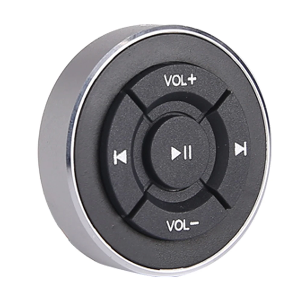 Автомобильное рулевое колесо мини Легкое крепление на ручке медиа-кнопка Bluetooth