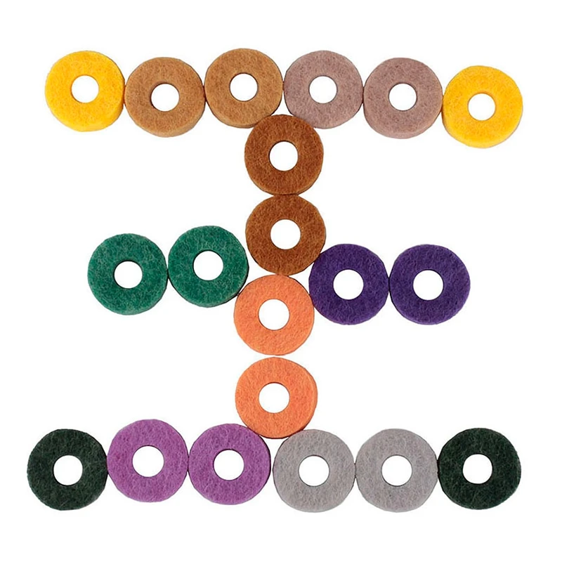 10 фетровая Подставка для тарелок сменная круглая мягкая подставка барабана