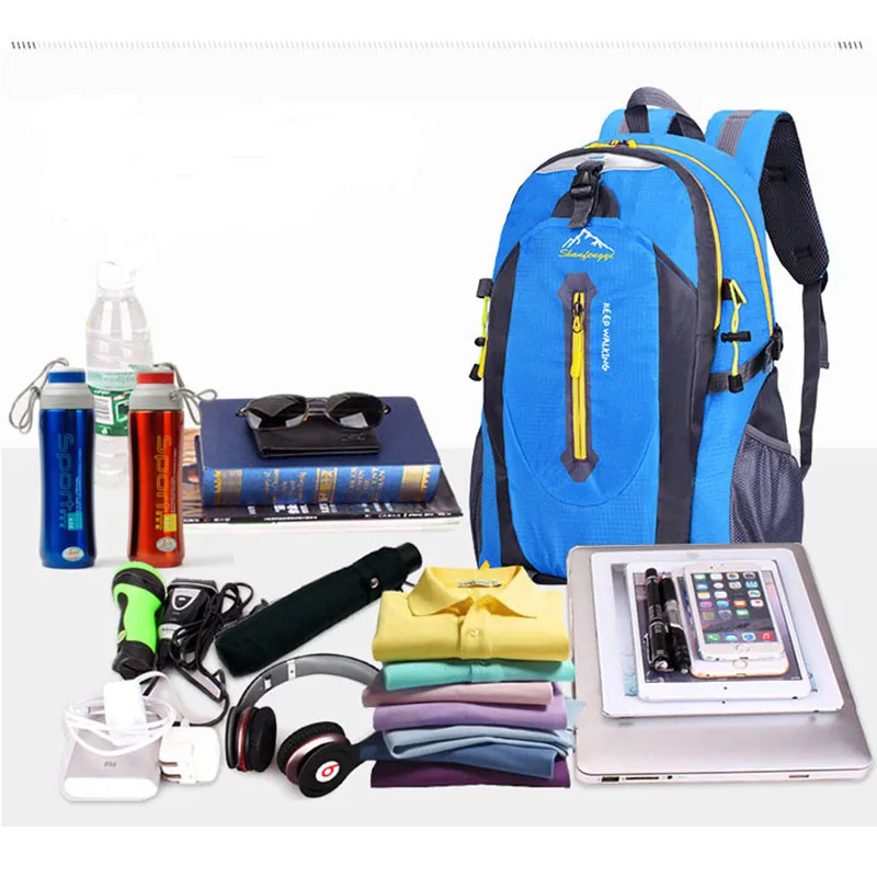 

Rucksack Backpack bags Trekking bags backpack Capacity Men's Backpack Oxford Men Large Waterproof Mountaineering Travel Backpack