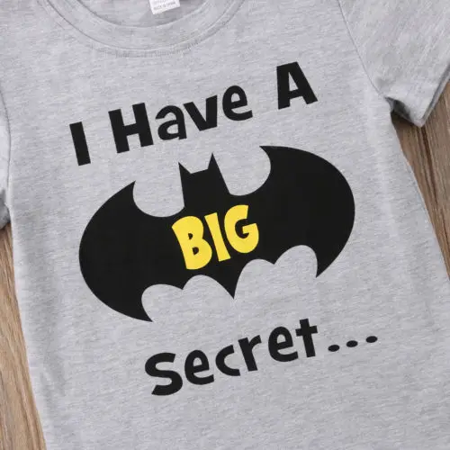 2018 г. новые летние хлопковые детские серые футболки Бэтмена Детская футболка с