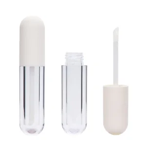 Image for 4.5ML Lip Gloss Tubes Packaging White Capsule Shap 