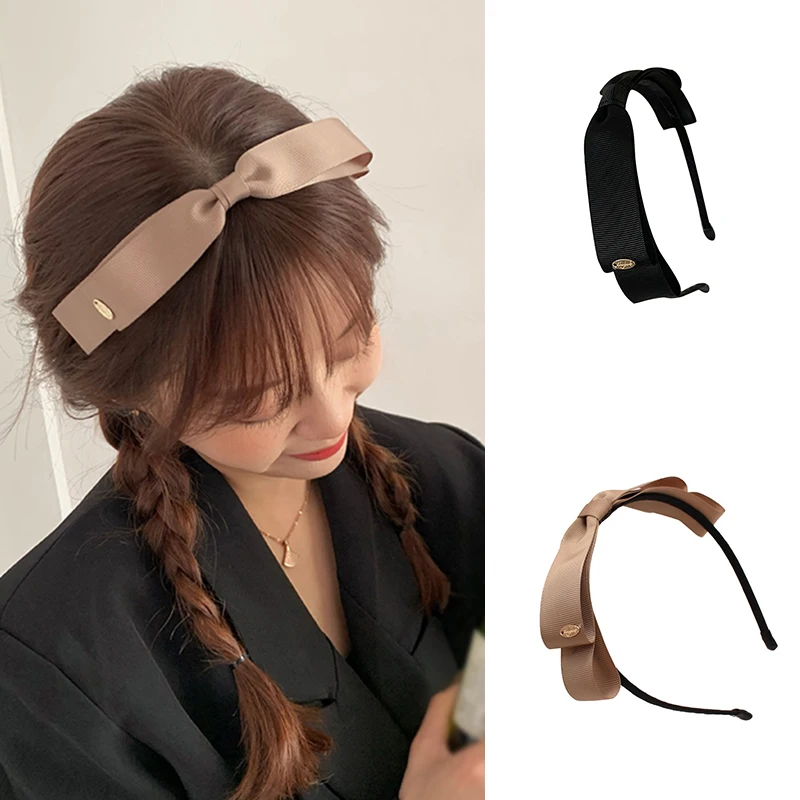 

Vintage Elegant Hairbands Sweet Hair Ornament Headband Small Bowknot Hair Hoop for Party Hair Accessories For Women