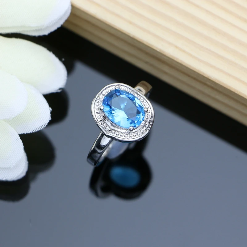 Комплект из колье и серёг серебра 925 пробы | Украшения аксессуары