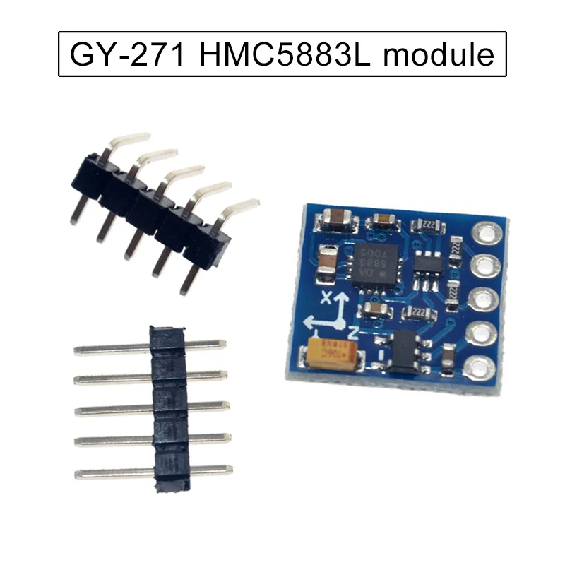 1 шт. электронный компас тройной Axises магнитометр сенсор модуль HMC5883L GY-271 LFX-ING |