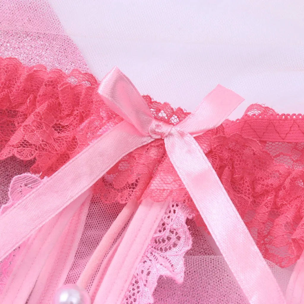 Сексуальные женские кружевные стринги нижнее белье трусики с низкой талией