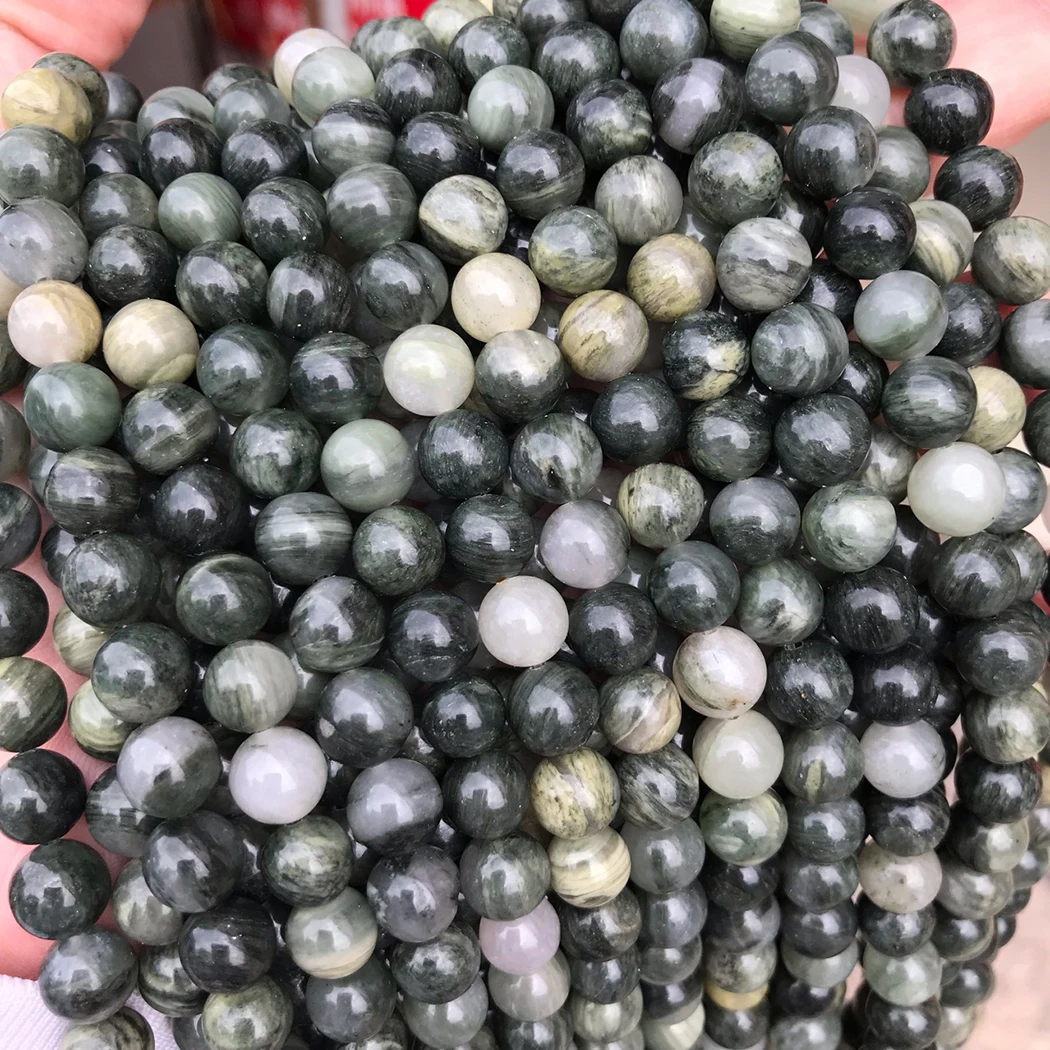Натуральная яшма 4-12 мм круглые бусины из драгоценных камней для изготовления