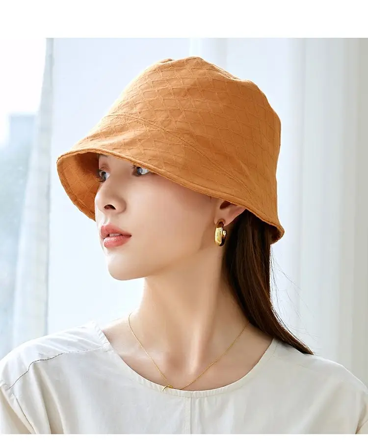 

Fisherman hat spring and autumn wild sun visor sun hat sun hat early spring hat female summer cover face UV protection basin hat
