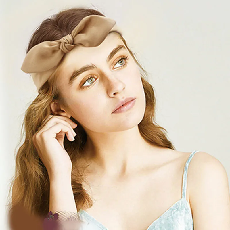 Повязка на голову с ушками кролика эластичные ленты повязка для волос аксессуары