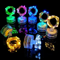 10pcslot diy copper wire underwater light string 1m 2m fairy garland lamp for wedding new year xmas party paito vase decoration