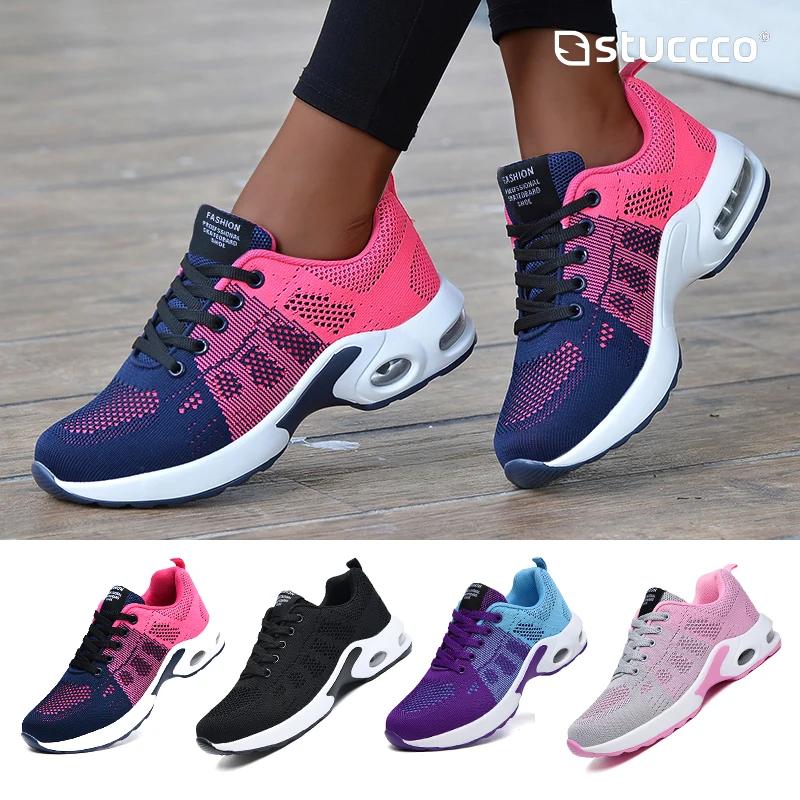 

Кроссовки на танкетке, женские лоферы на плоской подошве, осенняя дышащая сетчатая обувь для кормления, женская спортивная обувь, женская о...