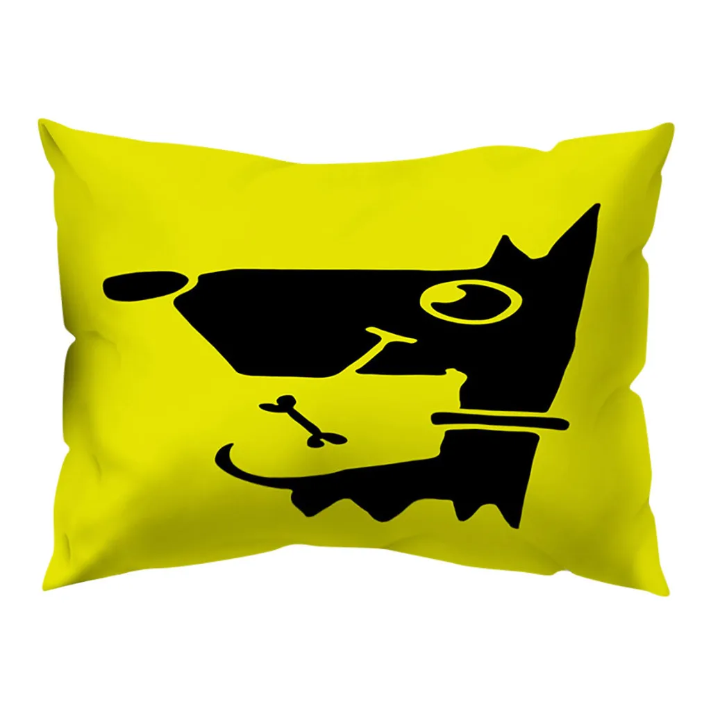 Наволочки из полиэстера с рисунком в виде стика граффити|Наволочка| |