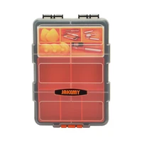 jakemy jm z20 portable lightweight double layer mini plastic components storage box tool box for small parts