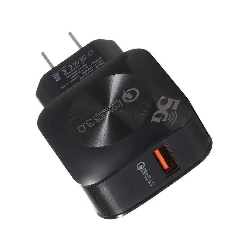 3A 15 Вт Quick Charge 3 0 USB зарядное устройство EU настенный мобильный телефон адаптер для
