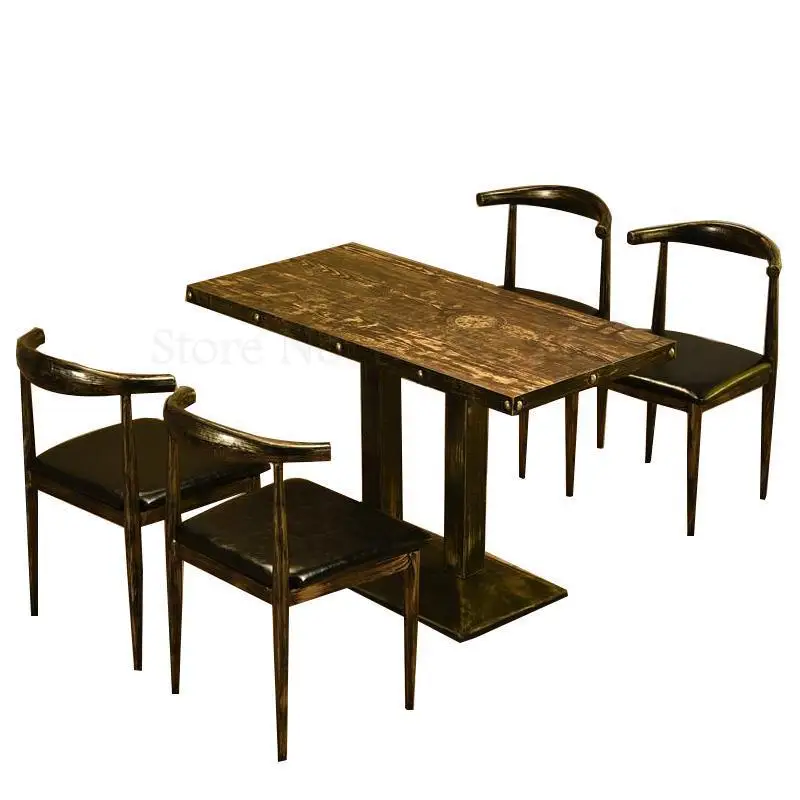 Десертный стол в стиле ретро для кафе ресторана закуска барбекю ресторан