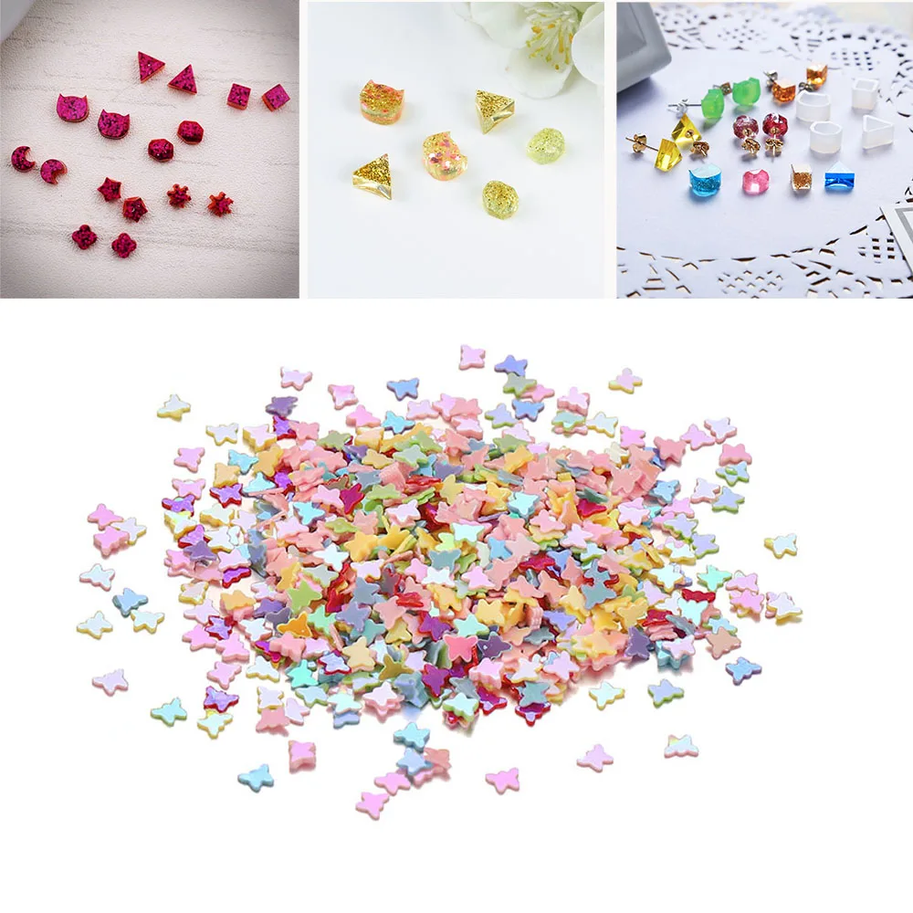 28 г блестящая пудра искусственная бликовая для украшений эпоксидная силиконовая