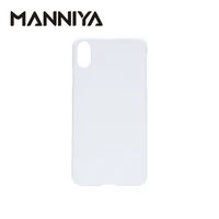 manniya 3d sublimation blank white phone cases for iphone xs max 10pcslot