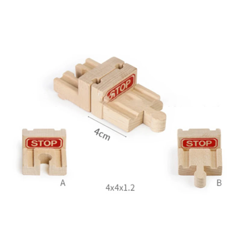 Деревянные железнодорожные аксессуары для поезда стопорный орбитальный